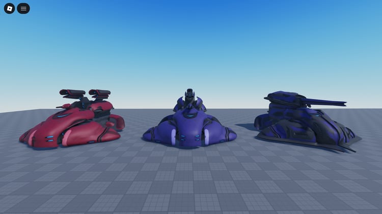 Covenant vehicle model used as scenery