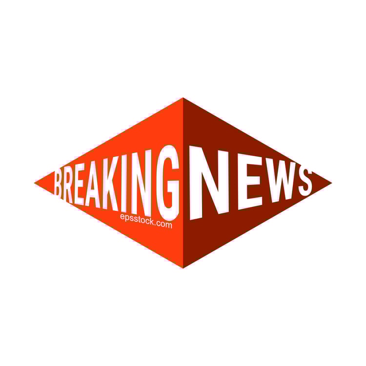 Breaking News inscription