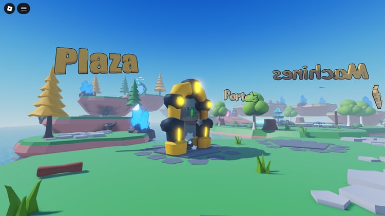 Low poly island map Roblox overview