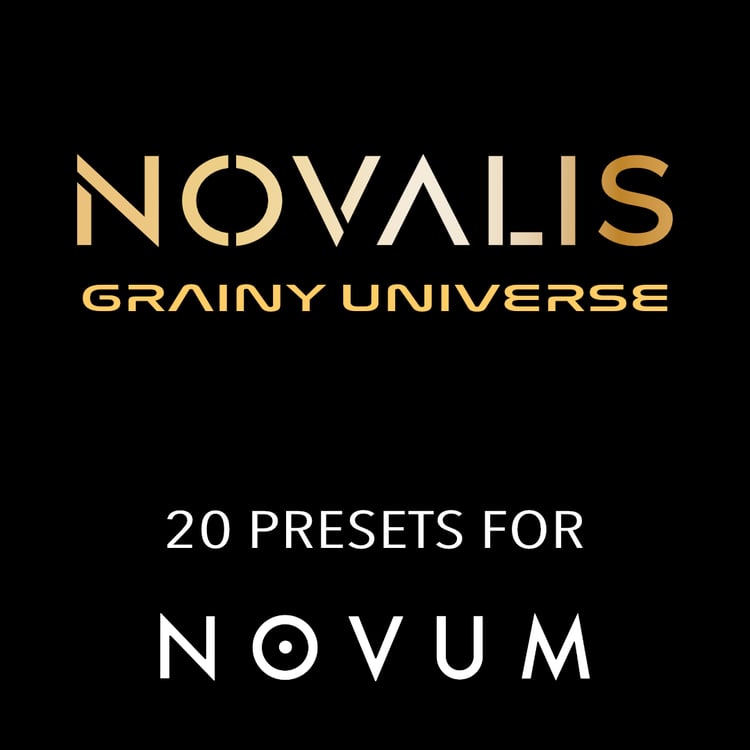 NOVALIS is a 20 presets bank for the NOVUM granular synthesiser