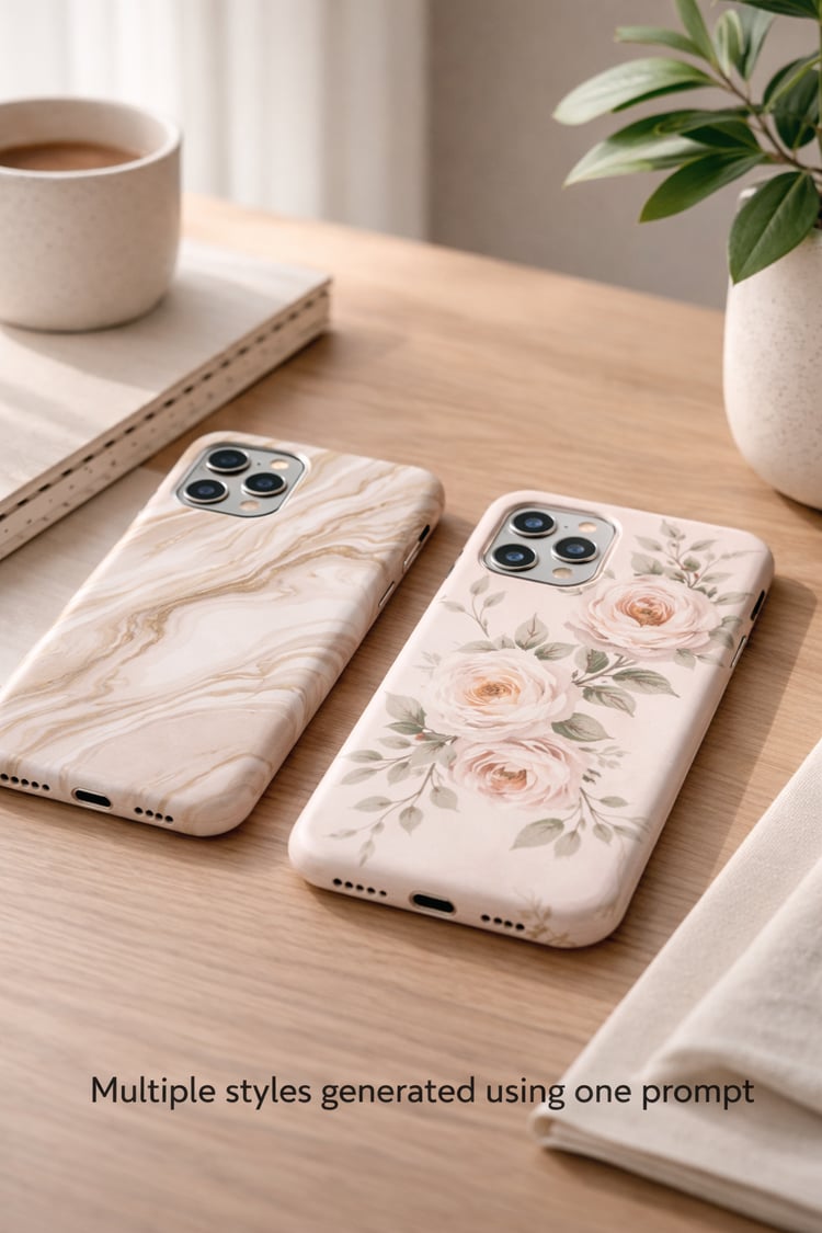 Realistic Phone Case Lifestyle Images That Sell – ChatGPT Prompt