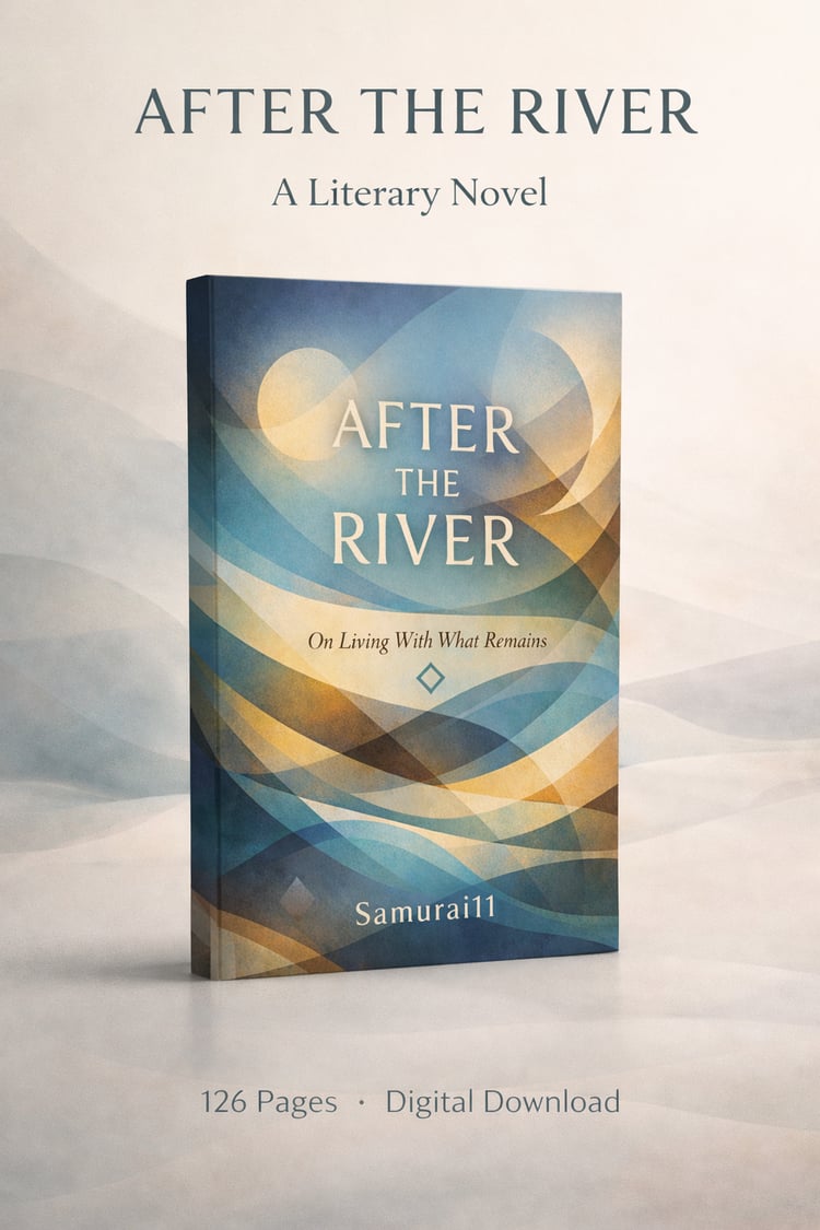 AFTER THE RIVER - A Quiet Literary Novel About Staying, Memory, and the Weight of What Remains