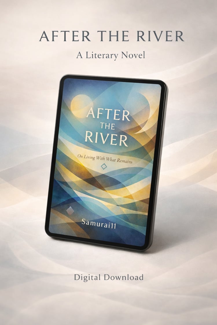 AFTER THE RIVER - A Quiet Literary Novel About Staying, Memory, and the Weight of What Remains