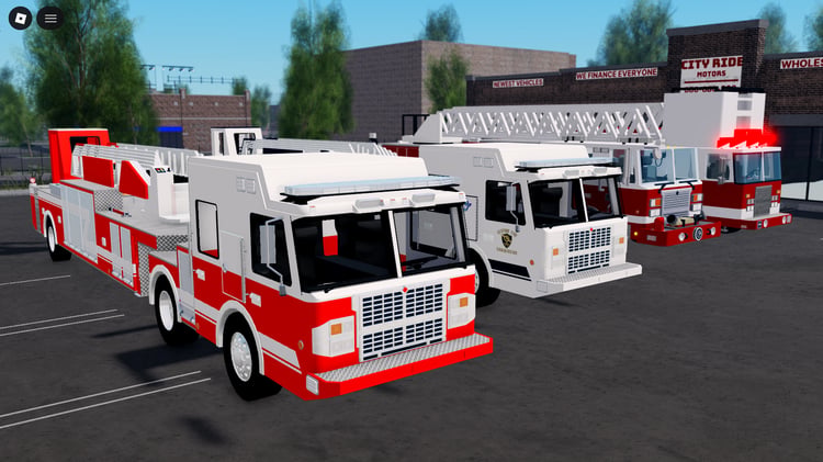 PNT Tiller truck showcased on street