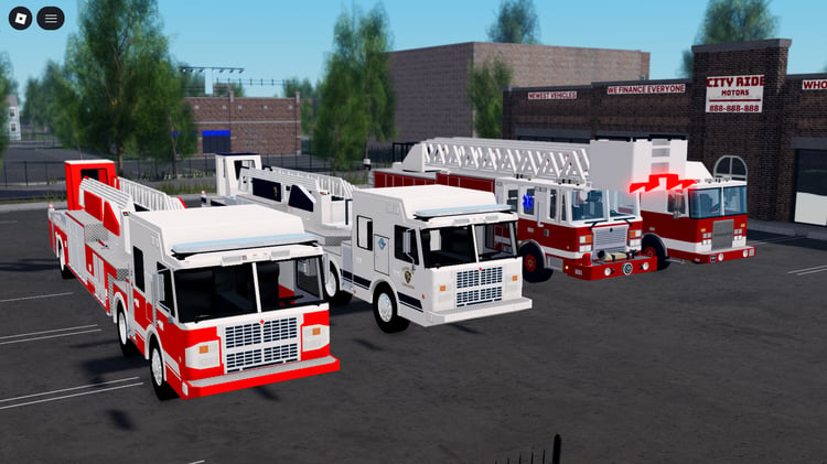 Heavy rescue and tiller pack Roblox overview