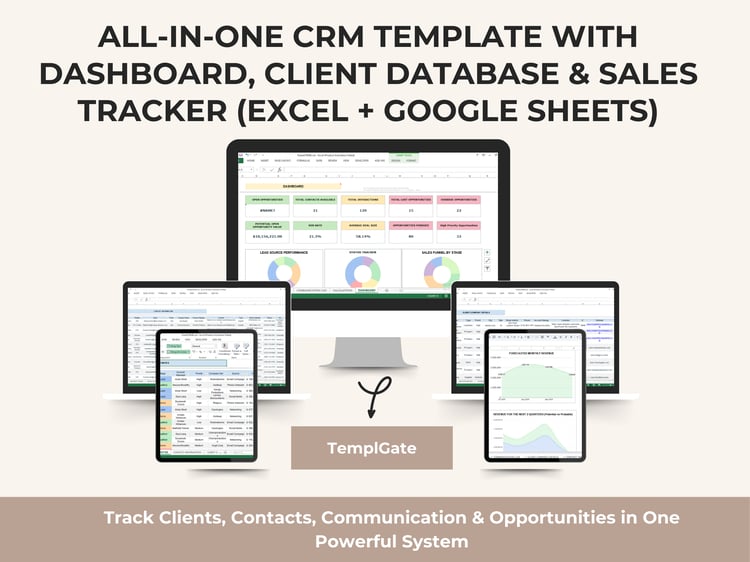 Track Clients, Contacts, Communication & Opportunities in One Powerful System