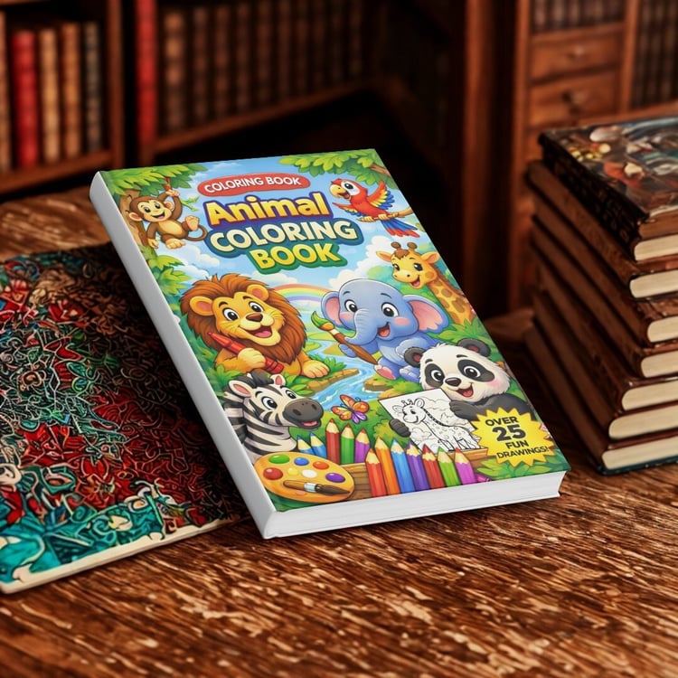 animal coloring book