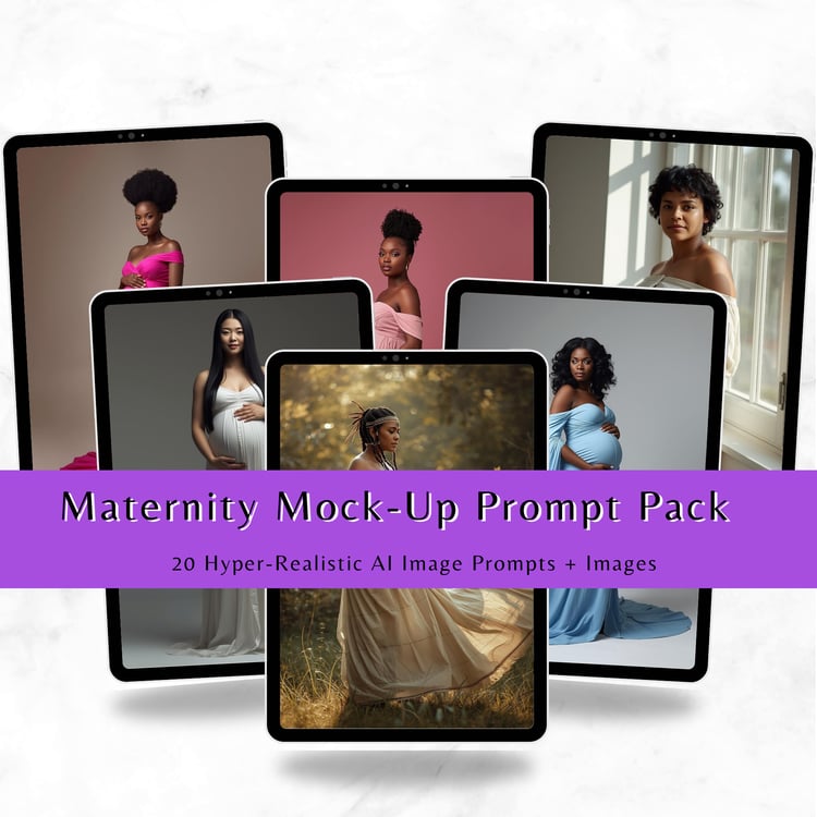 Images of women wearing long flowing dresses