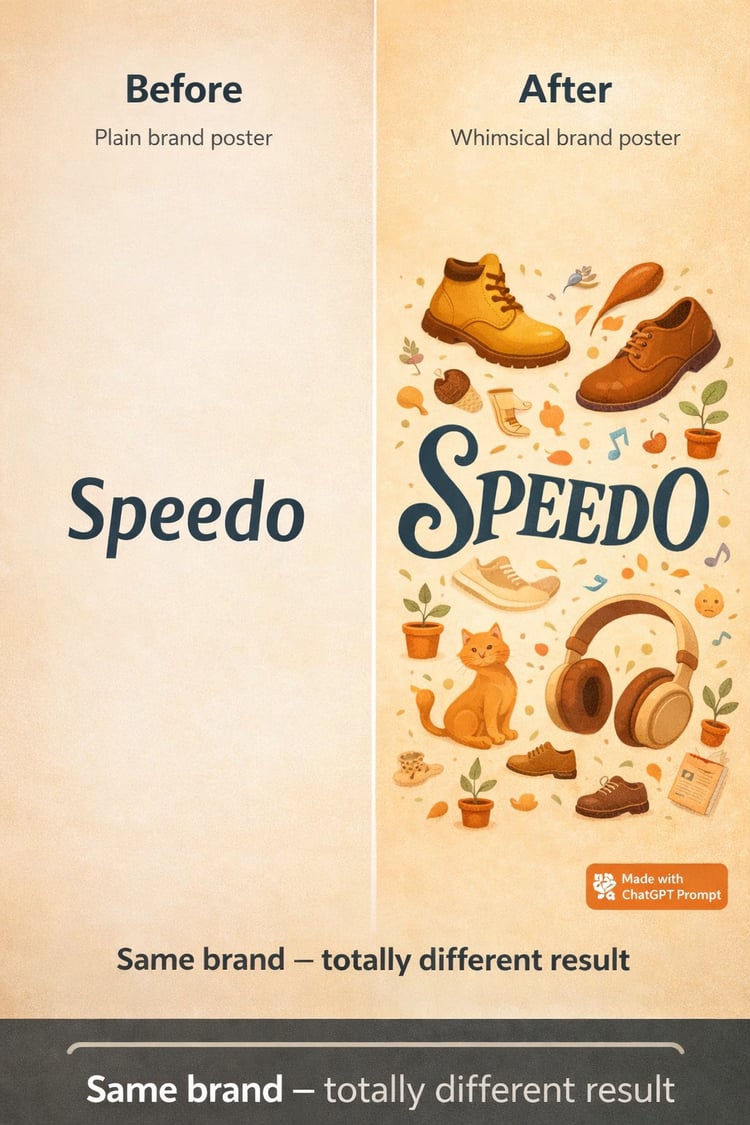 Whimsical Brand Poster Maker - Create Cute Storybook-Style Brand Posters Using ChatGPT