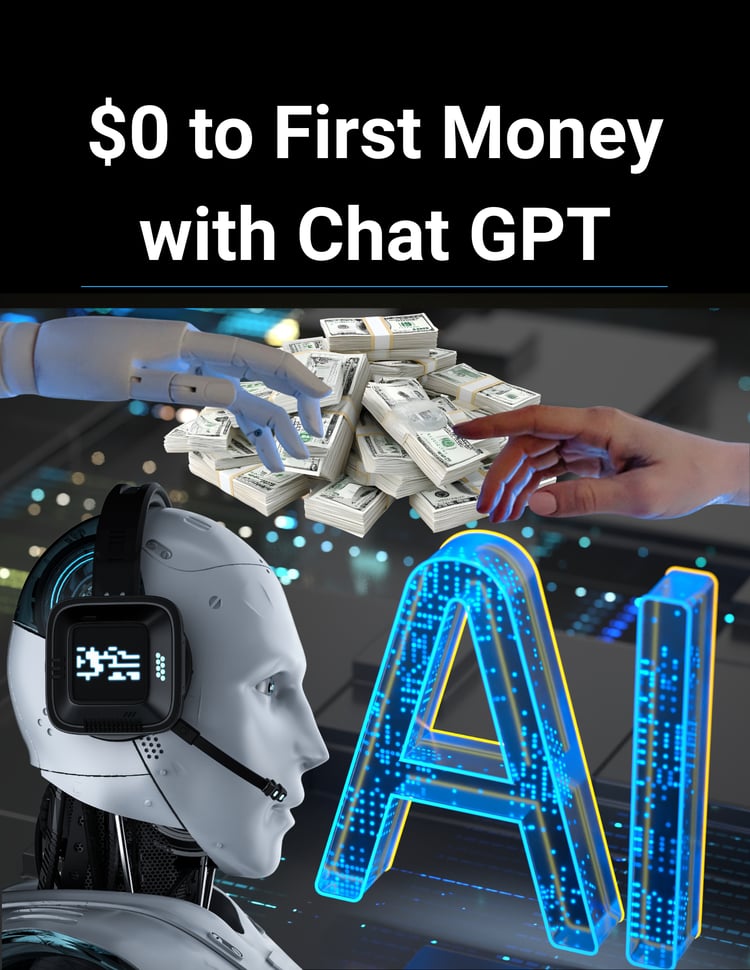 Emergency money guide PDF cover showing steps to make money fast using ChatGPT Si Payhip te deja varios alt tags (una por imagen), usá variantes simples:  Emergency cash decision guide PDF  Make money fast with ChatGPT digital guide  No money emergency ch