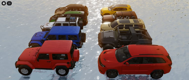 Jeep vehicle pack Roblox overview