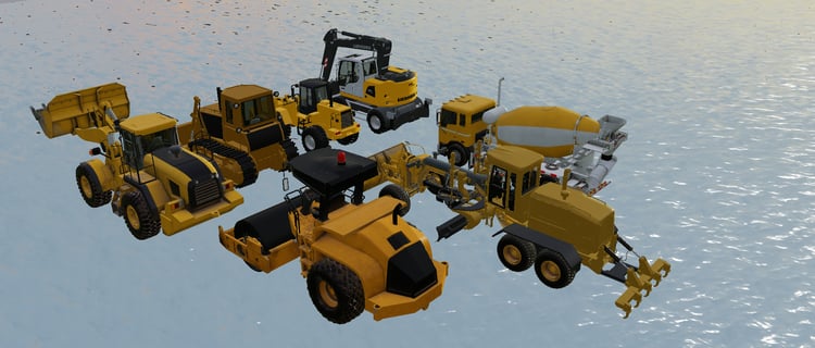 Construction equipment pack Roblox overview