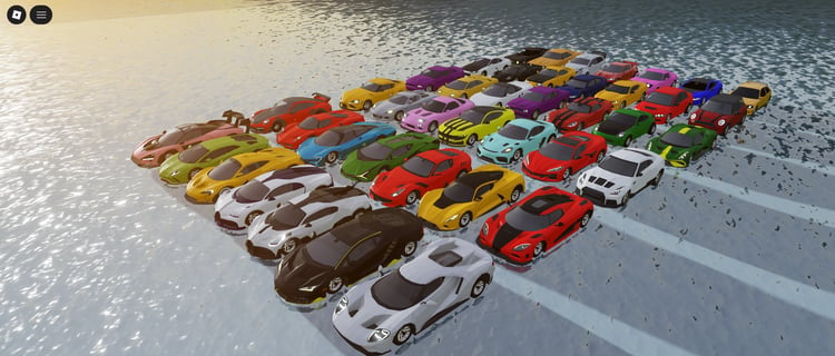Driveable cars on open-world terrain