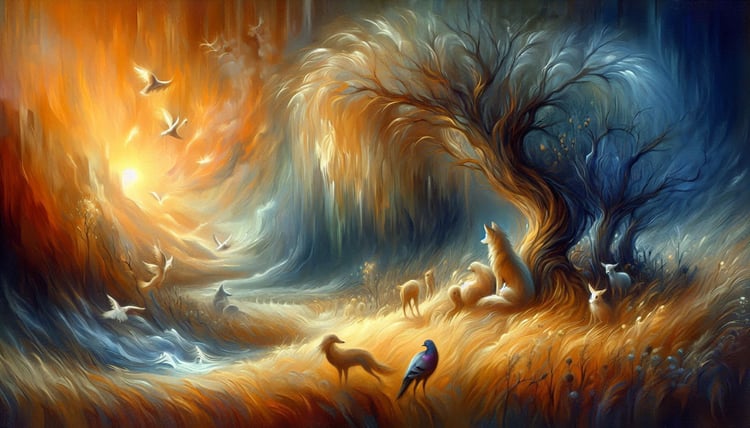 de nacht van donderlicht