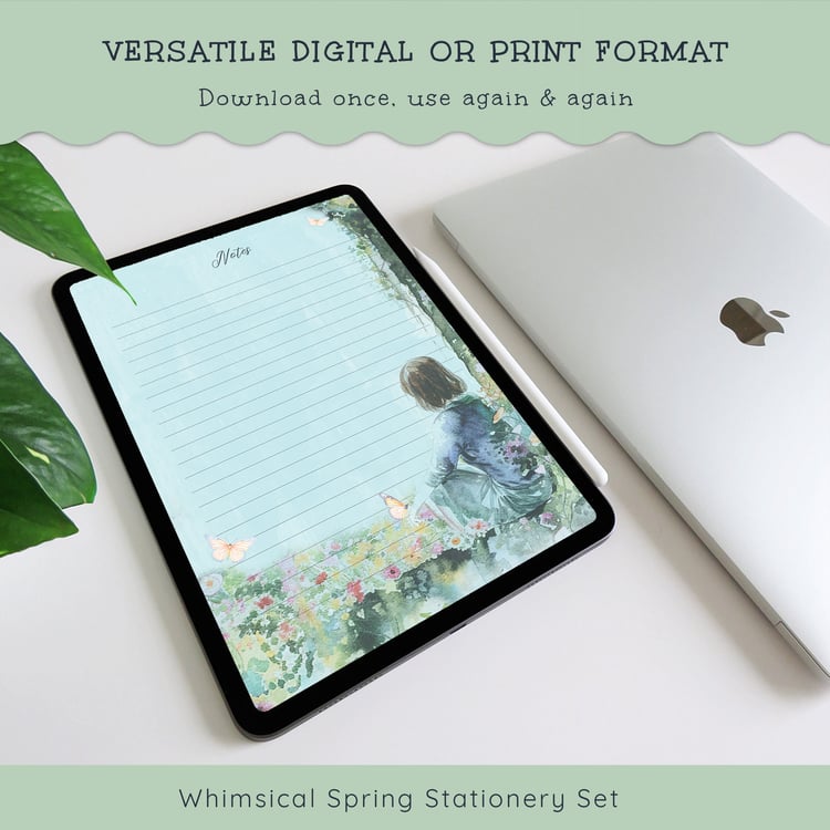Printables by PJM - Note Paper & Writing Pages