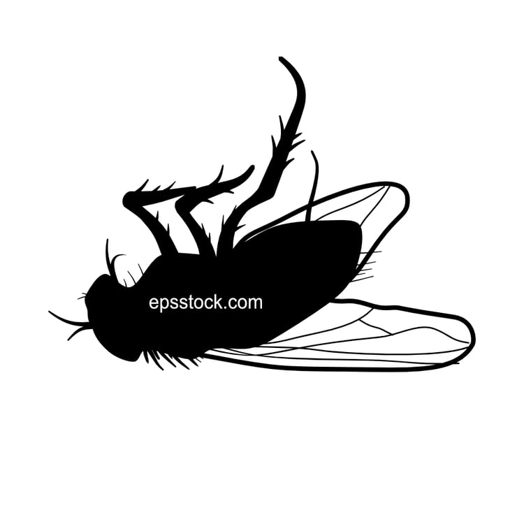 dead fly symbol