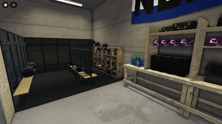 detailed tactical training building inside roblox map
