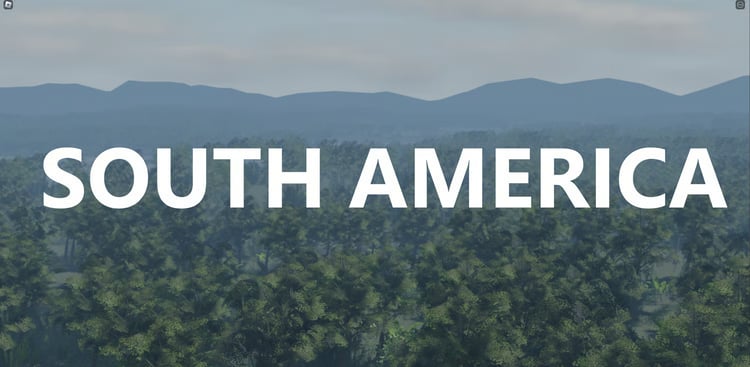 Massive 5k by 5k forest map with dense vegetation