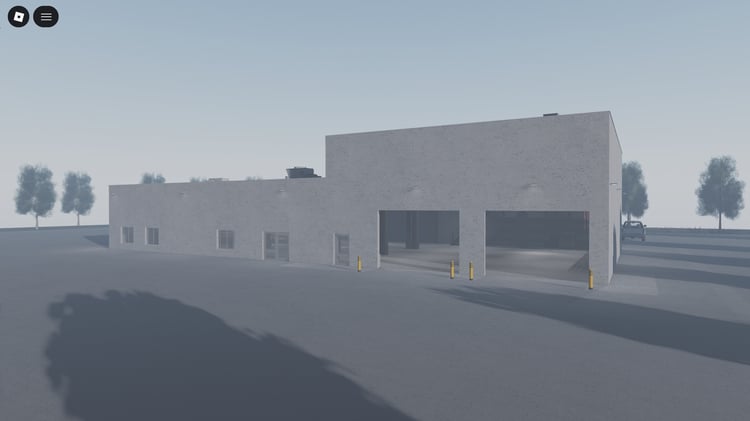 compact roblox training map with cqB and CQC zones