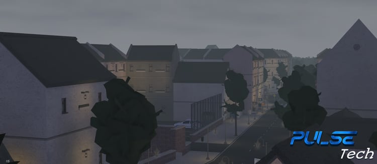sprawling european city with detailed streets and buildings