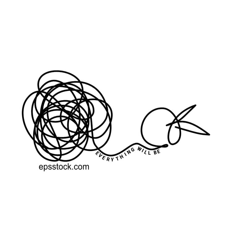 Everything Will Be Okay Inspirational Sign