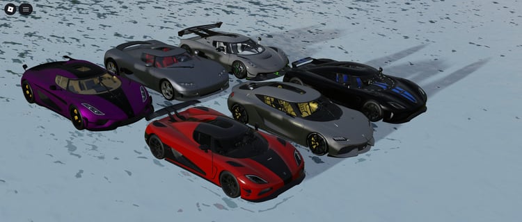 high performance hypercar model in roblox
