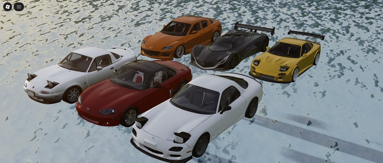 roblox mazda car pack for driving games