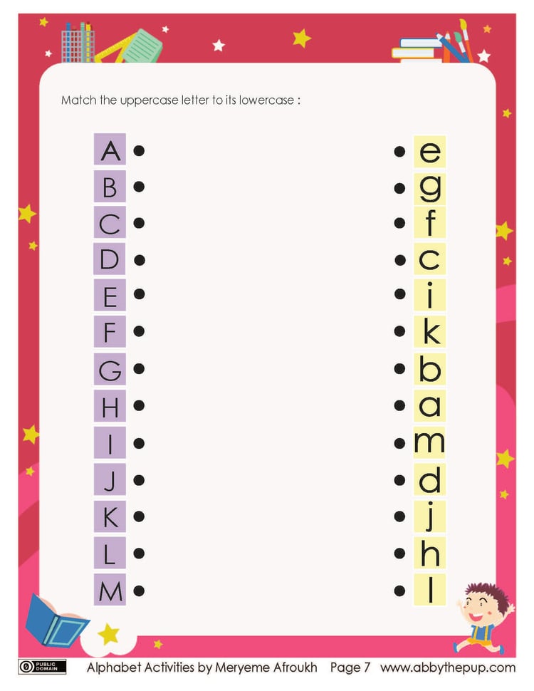 Alphabet Activities