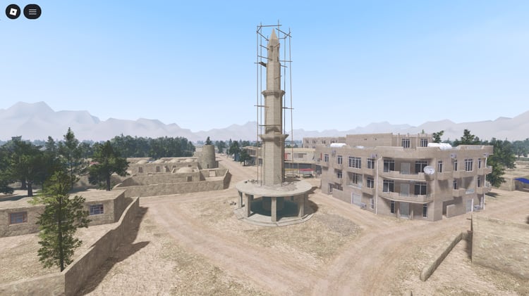 Spawn point system used at the start of a Roblox battle map