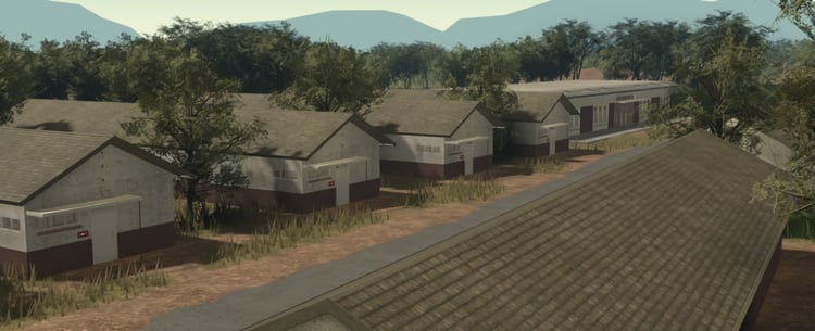 Officer HQ building for command and briefing in Roblox