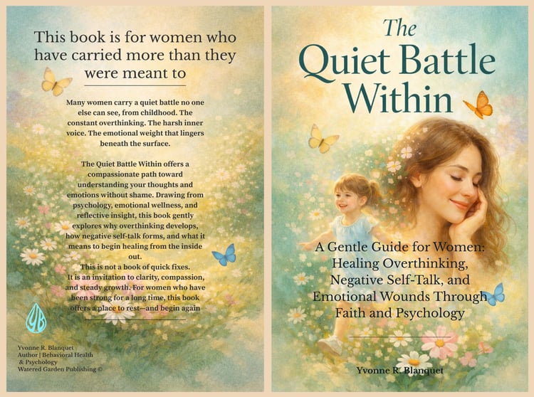 overthinking women book negative self talk self help emotional healing for women childhood trauma self help inner healing book emotional regulation for women anxiety and overthinking book healing from emotional wounds self awareness emotional health trauma informed self help inner peace mental health women mental wellness book understanding your thoughts overthinking negative self-talk emotional healing inner battle anxiety emotional overwhelm childhood patterns faith-informed psychology women’s mental health healing without shamehealing the inner child book,