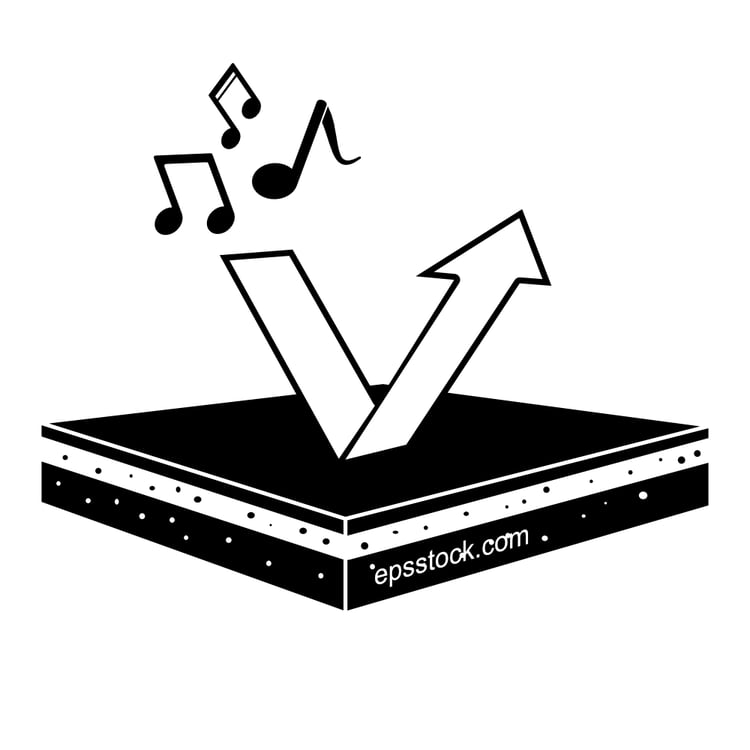 Soundproof material symbol