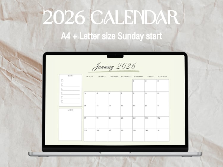 2026 Calendar