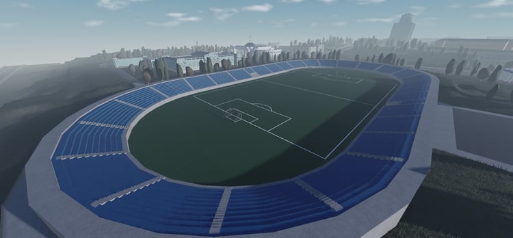 Large realistic Ukraine capital city map environment in Roblox