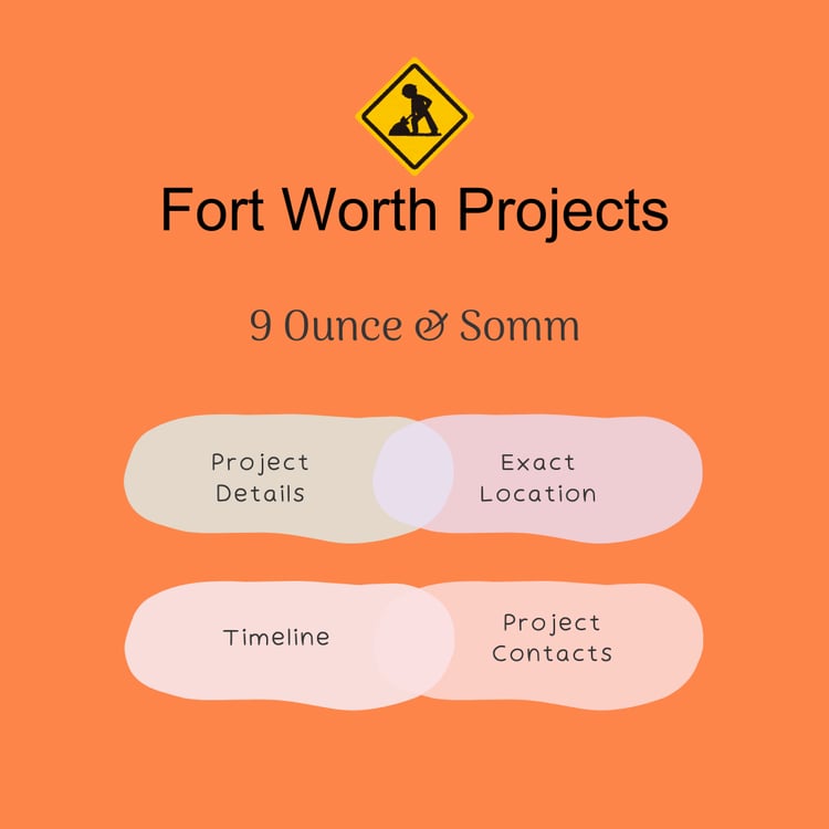 Purchase the project info and contacts for 9 Ounce & Somm remodeling project in Fort Worth.