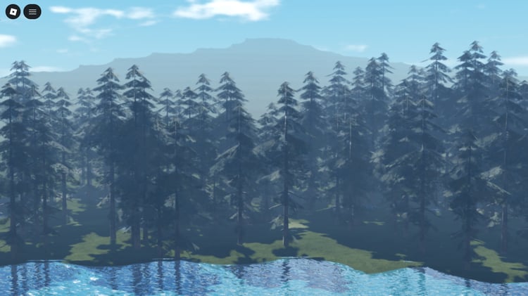 Roblox Huge Forest realistic wilderness map