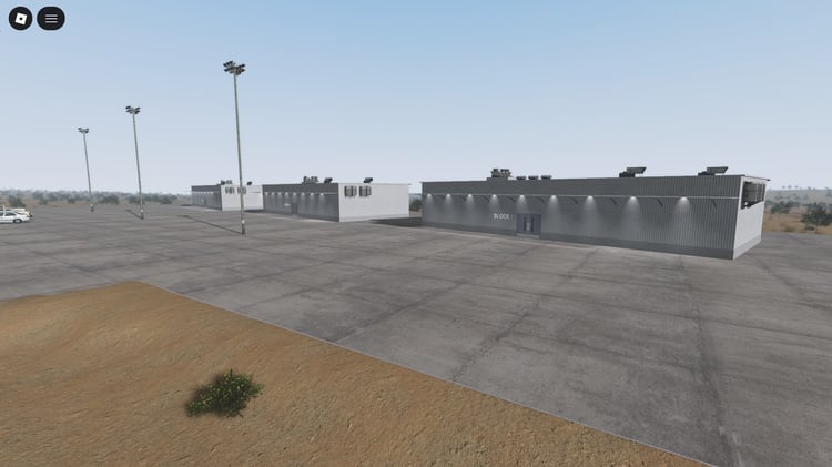 Roblox Middle East desert milsim map terrain