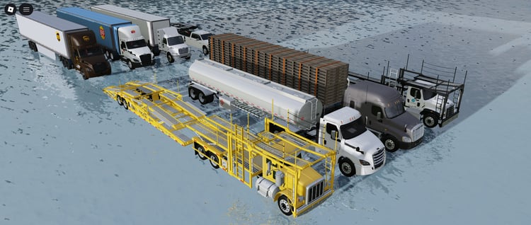 Customizable fully scripted trucks for Roblox roleplay