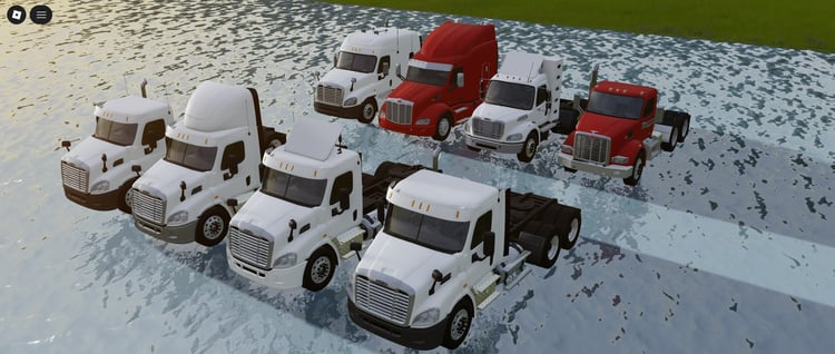 Multiplayer-ready driveable trucks in Roblox