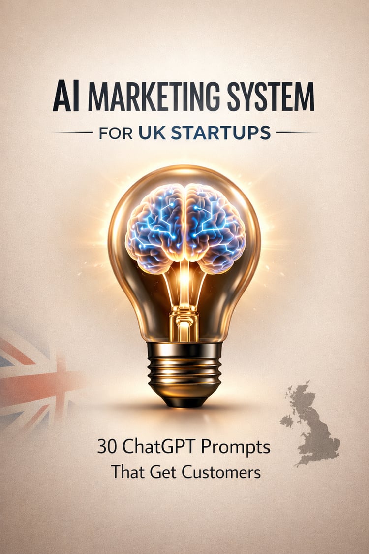 AI Marketing System for UK Startups – 30 ChatGPT Prompts That Get Customers
