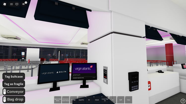 Roblox Heathrow Airport map with terminals and roleplay tools