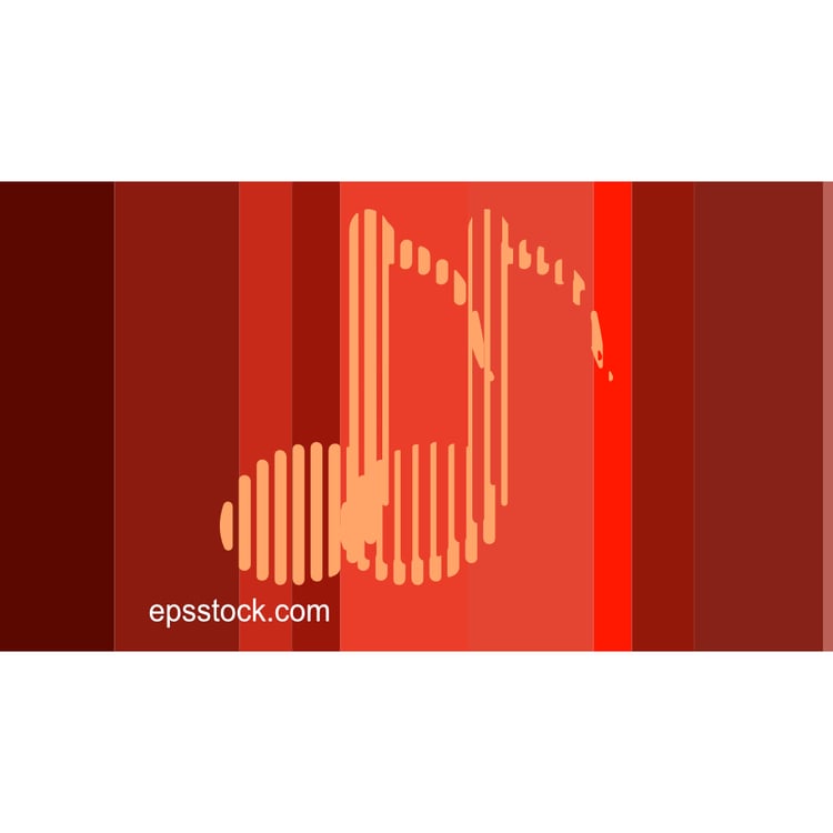 musical notes Abstract mosaic background