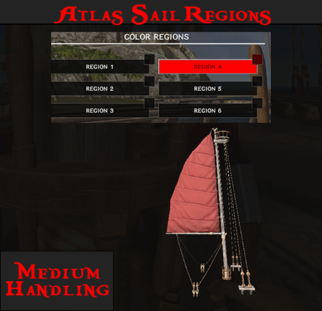 Atlas MMO Medium Handling Sail Region