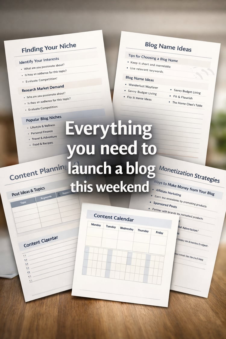 Launch a Profitable Niche Blog in 48 Hours (Using ChatGPT)