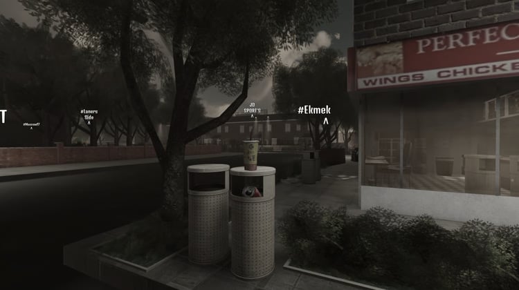 Interactive scripted cars and vehicle spawner in Roblox map