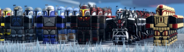 Roblox Clan Vizsla Mandalorians character models