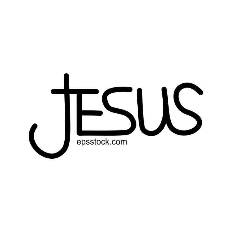 Jesus Concept Letterpress