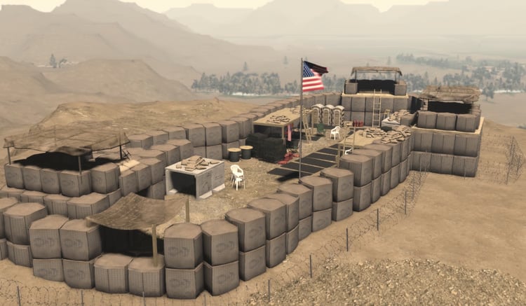 Roblox Deh Village large tactical roleplay map