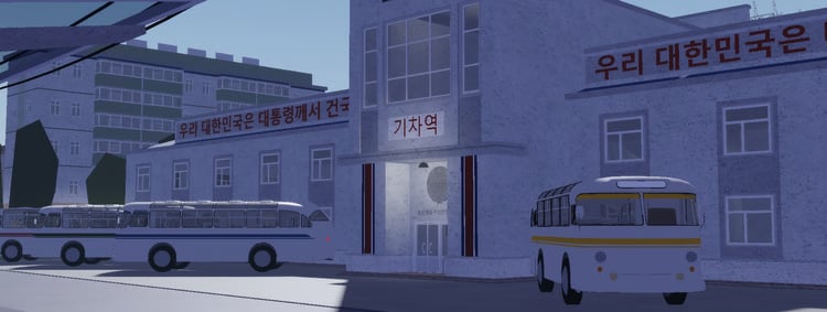 Roblox North Korea city map with realistic architecture