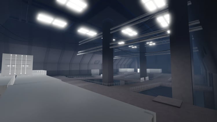 Modular SCP corridor walls from Site Apex asset pack